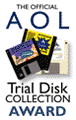 The official AOL trial disk collection award