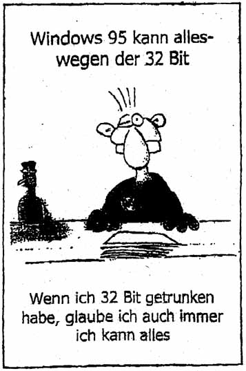 Windows 9x - Das 32bit Betriebssystem