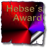 Hebses Award (sic!)