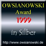 OWSIANOWSKI Award 1999 in Silber